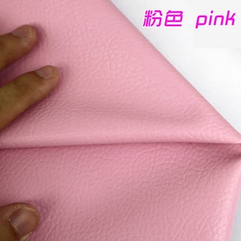 Pink Store Lychee Mønster PU Syntetisk Læder Imiteret Læder stofindtræk Bilen Sofa Dækning af 54