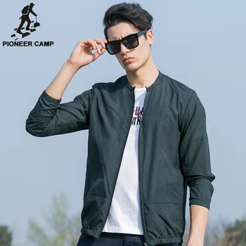 Pioneer Camp Sommer solbeskyttelse tøj mænd jakke ultra let åndbar, vandtæt Jakke mænds Solcreme 677052