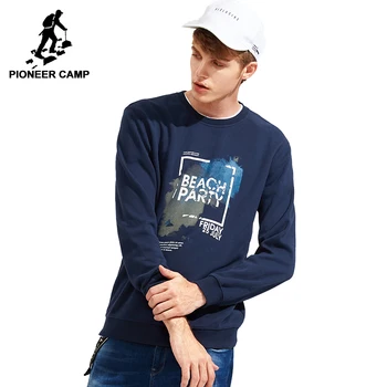 Pioneer Camp, varm, hættetrøjer mænd mærke tøj kvalitet 2018 Nye Efterår og vinter mandlige mode casual sweatshirt fleece til mænd