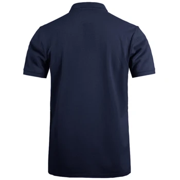 Pionner Camp Mærke tøj Nye Mænd Polo Shirt Mænd Business & Casual solid mandlige polo shirt i åndbar kortærmet polo shirt