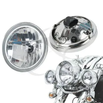 Plasthus Glas Linse Tåge Lys-Lampe Til Universal Harley Motorcykel Cykel