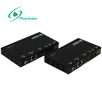 Playvision HDBaseT HDMI forlænger via Cat5e/Cat6 70m understøtter 3d, 4K-1080P IR
