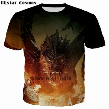 PLstar Kosmos Game of Thrones Den hvide vandrere Ghost 3D-Print Mænd/Kvinder T-shirt afslappet herre tshirt Toppe, t-Shirts, Cool t-shirt