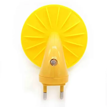 Plug-Svampen på Væggen LED Sensor Nat Lampe, Baby Kids Soveværelse Indretning EU ' OS Stik