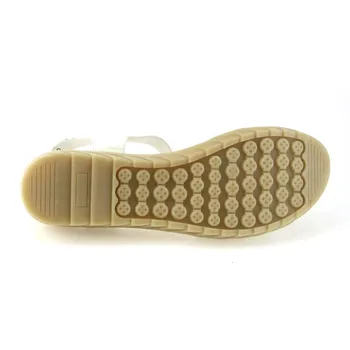 Plus størrelse (32-43), fladskærms sommer sandaler til kvinder, mor sko i ægte læder sygeplejerske sko fladskærms barsel sko kvinder sandal