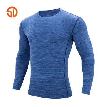 Plus Størrelse XXXXXL T-Shirt Mænd Mode Fitnes Tøj Lange Ærmer t-shirt Mandlige Solid Farve hurtigtørrende T-shirt til Mænd M-5XL