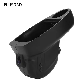 PLUSOBD Wifi-Kameraer Til BMW E65 E46 E38, E39 E53 X3 E83 Mini Oprindelige Stil Bil DVR Optager Dash Cam G-sensor Sort Boks 1080P