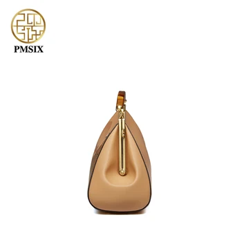 Pmsix Designer Håndtasker holde med elegante Læder tasker simpel bekv damer håndtaske nye vintage kvinder top-håndtag-taske P120163
