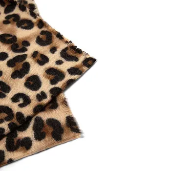 POBING Mærke 2017 Za Vinter-Tørklæde Kvinder Leopard Cashmere Tørklæder Wraps Grundlæggende Akryl Wram Sjaler Kvindelige Bufandas Tæppe Tørklæde