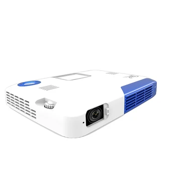Pocket 3D-Projektor HDMI hjemmebiograf Multimedie-Projektor i Fuld HD 1080P Video Wireless WIFI Miracast Airplay, DLNA LED Proyector