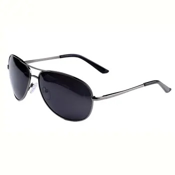 Polariseret Mænds Solbriller Mærke Oculos Masculino Rødgods Briller Klassiske Metal Briller solbriller til Mænd