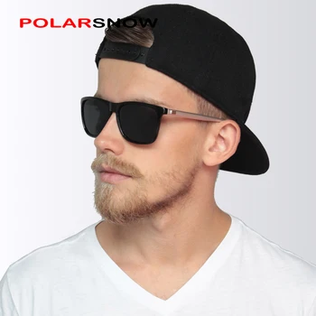 POLARSNOW Aluminium+TR90 Solbriller Mænd Polariseret Brand Designer Punkter Kvinder/Mænd Vintage Brillerne Kørsel Sol Briller