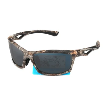 POLARSNOW TR90+Gummi Polariserede Solbriller Top Kvalitet 2018 Camo Ramme Sports solbriller Mænd Beskyttelsesbriller UV400 Skygge P8864MI