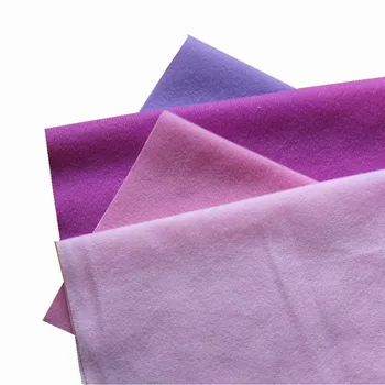 Polyester Loop Fleece Stof kan tilslutte Børstet Hud Farve Velboa Fløjl til Patchwork-Syning Plys Følte Klud DIY Dukke Ting, Legetøj
