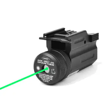 Power Grøn Laser Prik Syn Kollimator QD 20mm Jernbane Mount til Hardball Pistol og Riffel Glock 17 19 22