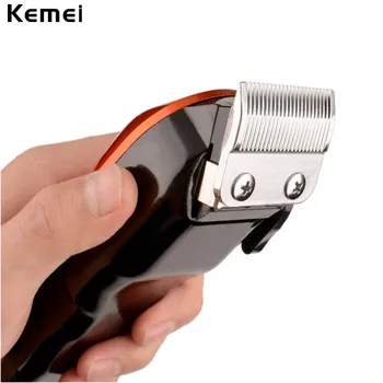Power Kemei Professionelle Hair Clipper Elektrisk Hår Trimmer Maskine Hår Klippe Skæg Razor Haircut maquina de cortar cabelo 44