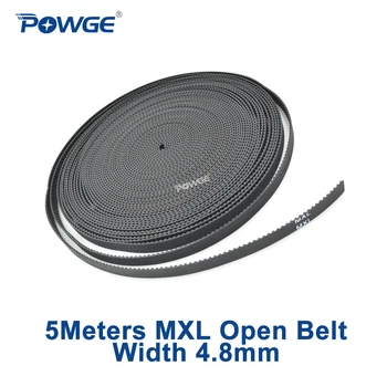 POWGE 5Meters MXL Synkron bælte bredde 4,8 mm 0.19