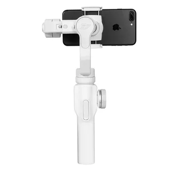 Pre-sale Zhiyun Glat 4 3-Akse Fokus Pull & Zoom Håndholdte Gimbal Stabilisator til iPhone X 8 7 Plus Samsung S8+ S6 S8
