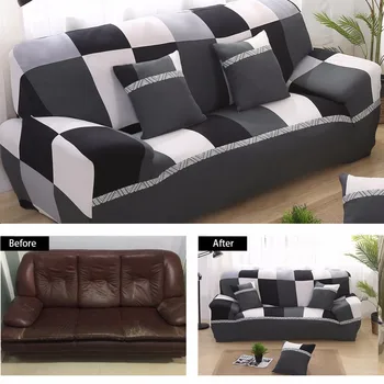 Print Strække Sofa dække Elastisk Sofaen dække Loveseat Stol L style sofa Tilfælde Fuldt Pakket Universal Ultimative sofabetræk