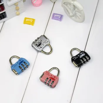 Professionel 3 - cifret adgangskode kombination af hængende bag lås bagage fitnesscenter locker hængelås lås anti - tyveri af tilbehør