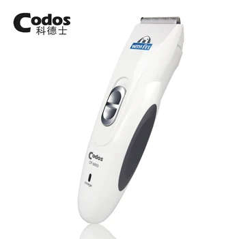 Professionel Codos CP-6800 Pet Elektrisk Trimmer Grooming Haircut Shaver Maskine Sølv Genopladelige Dog Grooming Clipper