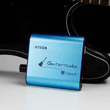 Professionel Guitar Tilbehør Uteck Akkord på En Guitar-Cube bærbare USB Audio Interface &DI-BOKS