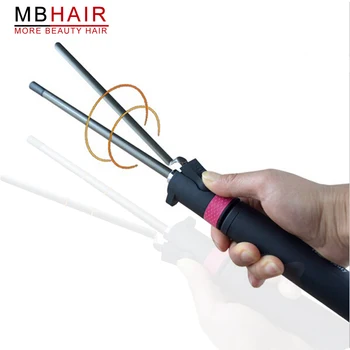 Professionel Salon Keramisk belægning krøllejern temperatur justering Wand hair curler krøllejern hair curler styling redskaber
