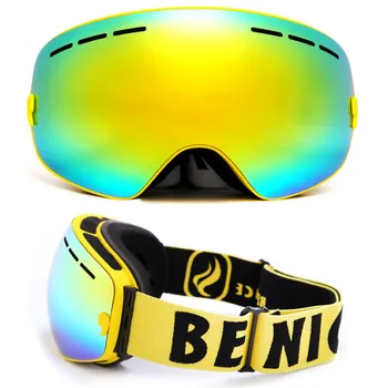 Professionel Ski Goggles Dobbelt Anti Tåge UV-CUT Sfæriske Skiløb Brillerne Udendørs Sport Snow goggles Ski Briller Til Mænd, Kvinder