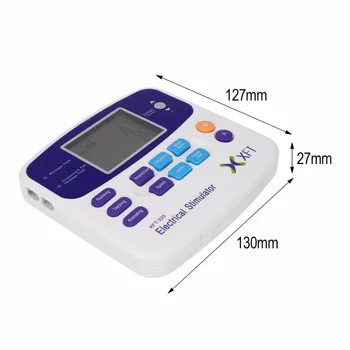 Professionel XFT-320 Elektrisk Stimulator Massageapparat Dual Tens Maskine Digital Massage Organ Afslapning Verdensomspændende salg Nye Ankomst