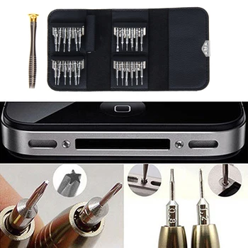 Professionelle 25 i 1 Reparation Åbning Tool Kit Universal Skruetrækkere Reparation Værktøj, der For IPhone Mobiltelefon, Tablet-PC Reparation