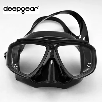 Prossional dykning maske for nærsynet dykkere og snorker optisk linse dykkermaske hærdet glas nærsynethed linse dykker maske til voksne