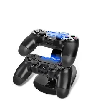 PS4 Slank PS4-Konsol Spil System Taske Rejser Opbevaring bæretaske Beskytter Håndtaske+Dual Charger Station til PS4 Slim Playstation 4