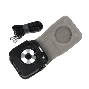 PU Læder Taske Tilfælde Vintage Shoulder Strap Pose Kamera Regnskabsmæssige Dækker Beskyttelse Tilfældet for FUJI Instax PLADSEN SQ10 Kamera