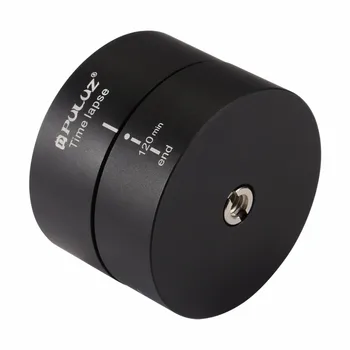 PULUZ 360 Graders Panorering Rotation 120 Minutter, Time Lapse Stabilisering af Stativet Adapter til DSLR-Kamera Stativ Hoved