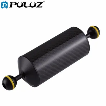 PULUZ Carbon Fiber Float Opdrift Akvatiske Arm Dobbelt Kugle Flydende Arm Dykning Kamera Dykning Skuffe