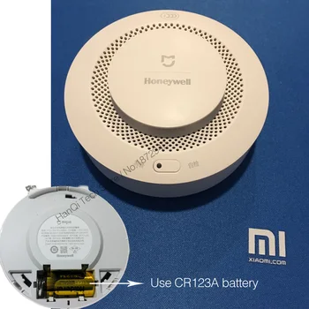 På Lager 2017 Oprindelige Xiaomi Mijia Smart Brand Alarm Detektor Hørbar, Visuel Røg Sensor Fjernbetjeningen Mihome APP Smart Control
