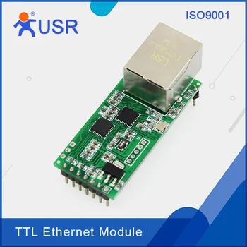 Q002 USR-TCP232-T2 Integreret Ethernet-Modul, serie Ethernet UART-TTL til Ethernet Converter med HTTPD Client/DHCP/DNS