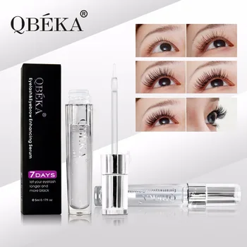 QBEKA Vipper Styrke Flydende Øjenvipper Vækst Serum Afhjælpe Tips Længere og Tykkere Mørkere Øjenbryn Øjenvippe Uden Bivirkninger