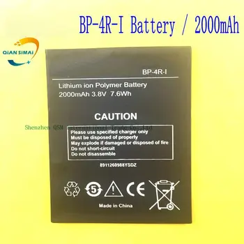 QiAN SiMAi Nye originale Høj Kvalitet 3.8 V 2000mAh Highscreen BP-4R-jeg Batteri til Highscreen BP-4R-jeg mobiltelefon+ Gratis fragt