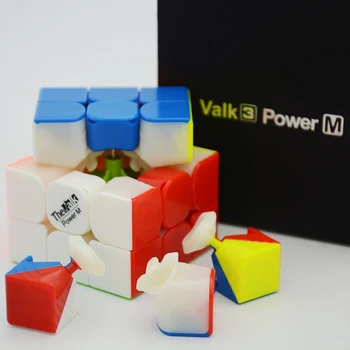 Qiyi Mofangge Valk3 Magt 3x3x3 M Stickerless/Black Magic Cube 3layer Hastighed Cubo Magico Professionel Sjovt Legetøj Til Børn