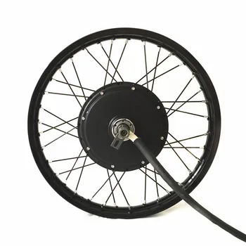 QS V3 elektrisk cykel hub motor hjul 10kw peak power på 16
