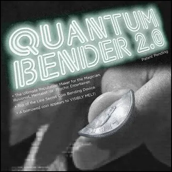 Quantum Bender 2.0 af John T. Ark - close-up mønt magi Trick / engros