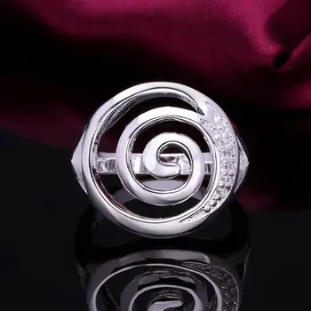 R404 Engros 925 sterling sølv ring 925 sølv mode smykker, mode ring /hnjaqeqa imyarefa