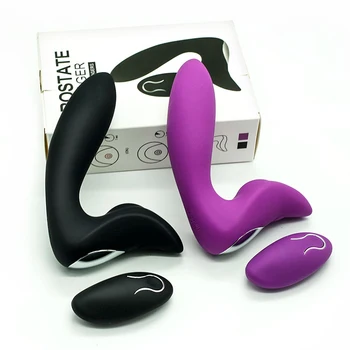 Radio-kontrollerede Anal Plug Vibrator sex legetøj til par Kvindelige G-punkt stimulering, anal Prostata Massager Gay anal legetøj for voksne