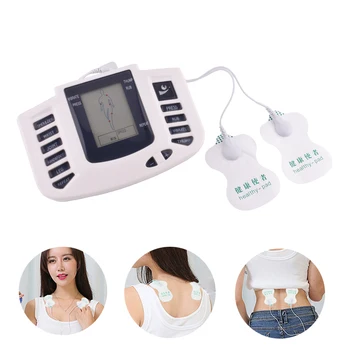 Raiuleko Sundhedspleje Elektrisk Muskel Stimulator Massage Tiere Akupunktur Behandling Maskine Slankende Body Massager 12 stk Puder