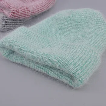 [Rancyword] Kvinders hatte efterår og vinter strikkede uld huer hat 2017 nye ankomst casual cap god kvalitet kvindelige hat Varmt RC1232-1