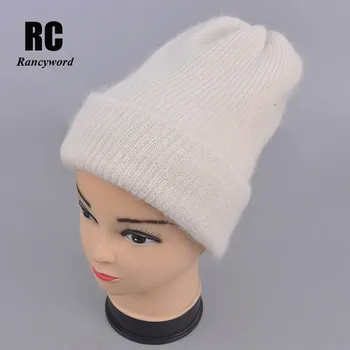 [Rancyword] Kvinders hatte efterår og vinter strikkede uld huer hat 2017 nye ankomst casual cap god kvalitet kvindelige hat Varmt RC1232-1