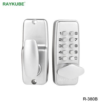 RAYKUBE Digital Adgangskode dørlås Mekanisk Kode Nøglefri Låse Døren Vandtæt R-380B