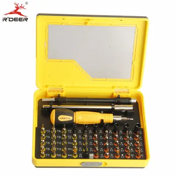 RDEER 53 i 1 Precision Skruetrækker Sæt Magnetiske Elektroniske Mp-Skruetrækker CR-V Screwriver Telefon PC-Repair Tools Kit