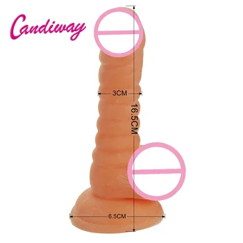 Realistisk Dildo Vandtæt sex produkt til kvinder, store Silikone Enorme dildoer Fleksibel penis stærk sugekop Adult sex toy